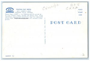 c1950's Chateau Gay Motel Niagara Falls Ontario Canada Vintage Postcard