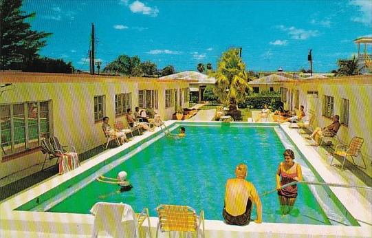 Swimming Pool Golden Villa Motel Clearwater Beach Florida