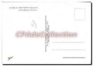 Postcard Modern MONTBARD old house