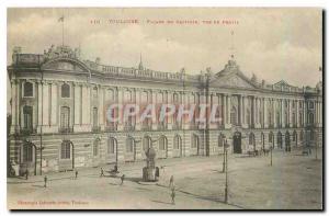 CARTE Postale Old Toulouse Facade of the Capitol View Profile