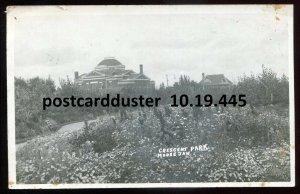 h3689 - MOOSE JAW Saskatchewan 1920s Crescent Park. Real Photo Postcard