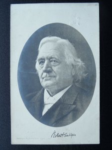 Portrait REV DR. COLLYER American Unitarian Clergyman SIGNATURE c1903 Postcard