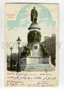 3147349 Ireland DUBLIN O'Connell's Statue Vintage 1902 y RPPC