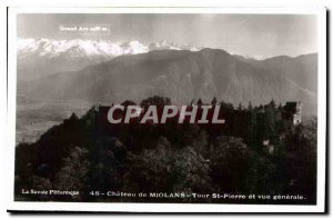 Old Postcard Savoy Picturesque Miolans Chateau Tour St Peter and general view