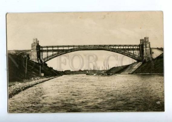 150739 GERMANY HOCHBRUCKE b. Levensau Vintage photo postcard