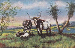 Pioneers Of The West by Cowboy Artist L H Dude Larsen 1948