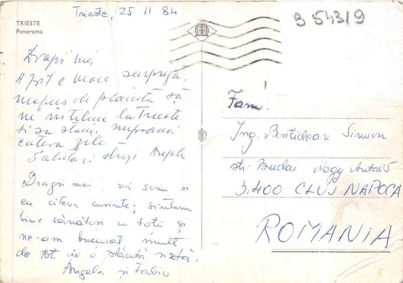 B54319 Trieste panorama   italy