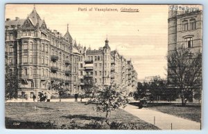 Parti af Vasaplatsen Göteborg GOTHENBURG SWEDEN Postcard