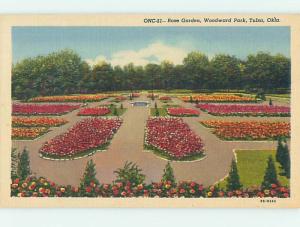 Unused Linen PARK SCENE Tulsa Oklahoma OK hk6321@