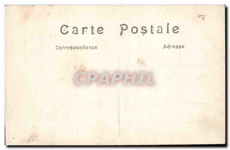 Old Postcard Chateau Thierry Le Cafe French bombed on the night of 2 to 3 Sep...