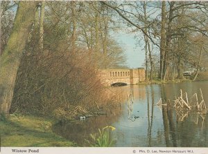 Wistow Pond Leicester Postcard