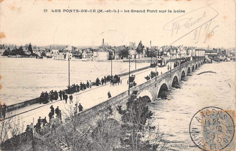 BR43304 les ponts de ce le grand pont sur la lire     France