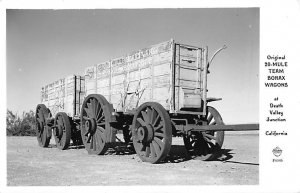 Original 20-Mule Team Borax Wagons Death Valley Junction CA