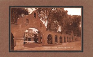 Riverside, CA California  GLENWOOD MISSION INN HOTEL  Vintage Framed Postcard