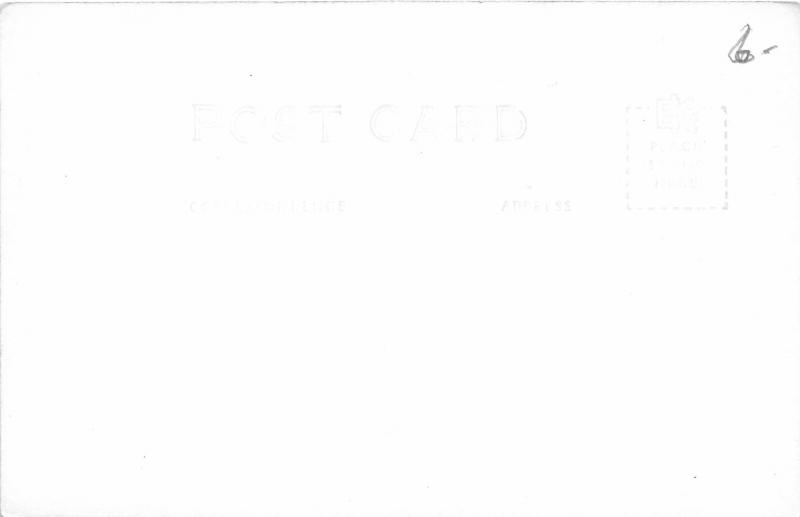 F61/ Foreign RPPC Postcard Mexico c1940s Villa Acuna Crosby's Café Interior