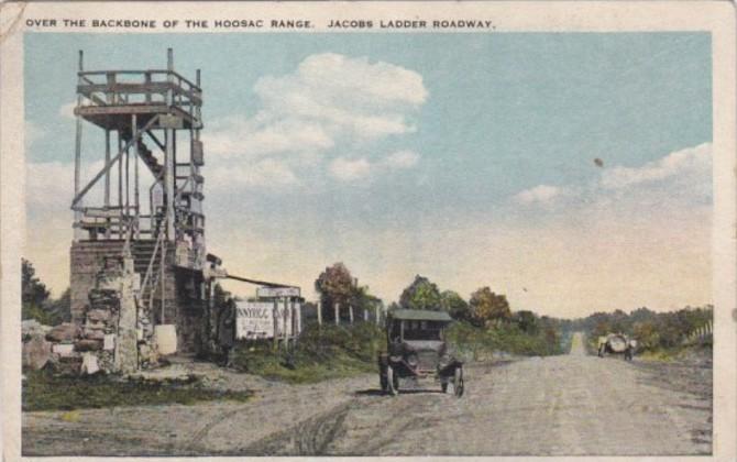 Military Over The Backbone Of The Hoosac Range Jacobs Ladder Roadway 1929
