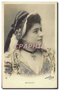 Old Postcard Woman Jewelry Berthet