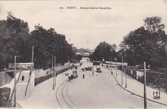 France Brest Avenue Amiral-Reveillere