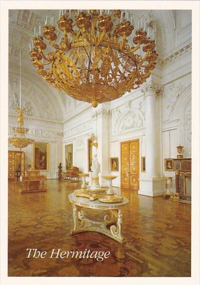 Russia Saint Petersburg The White Hall Architect Alexander Briullov 1840s