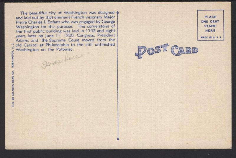 DC Washington Government Printing Office ~ LINEN