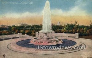 McElroy Fountain - Oakland, California CA  