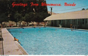 WINNEMUCCA, Nevada, 1940-60s; Greetings, City Swimming Pool