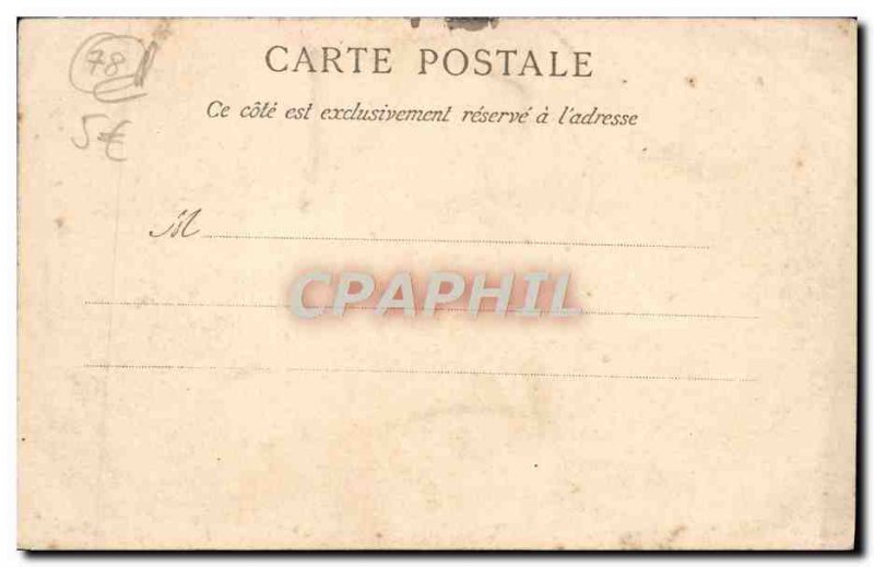 Old Postcard Saint Germain La Terrasse