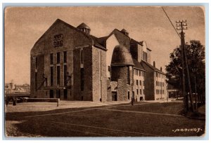 Tallinn Estonia Postcard Reval German Theater Building c1910 Unposted