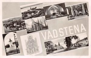 VADSTENA ÖSTERGÖTLAND MULTI-PHOTO POSTCARD 1950s