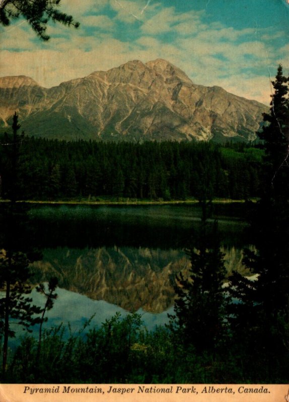 Canada Alberta Jasper National Park Pyramid Mountain 1975