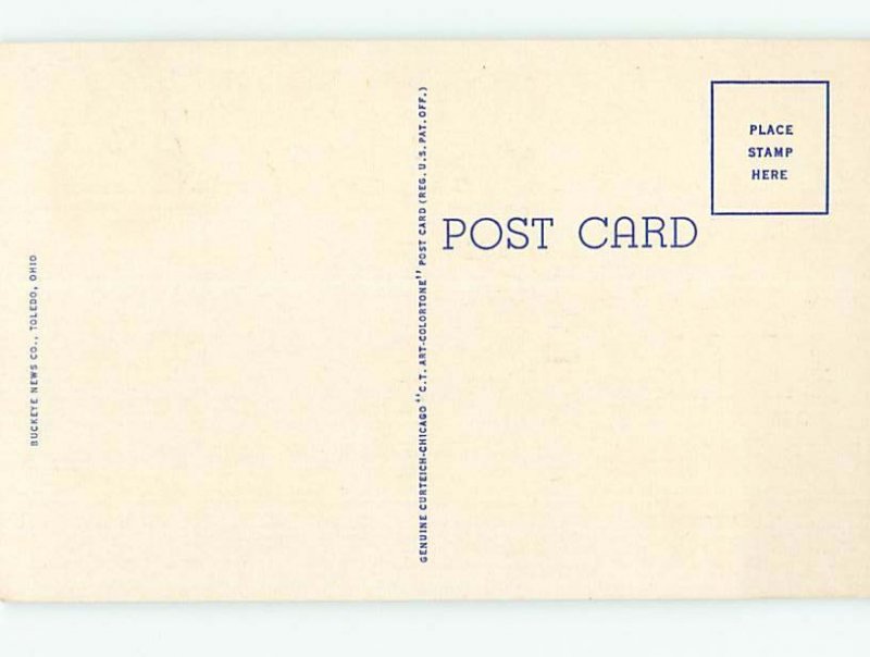 Unused Linen LIBRARY SCENE Toledo Ohio OH hs2194