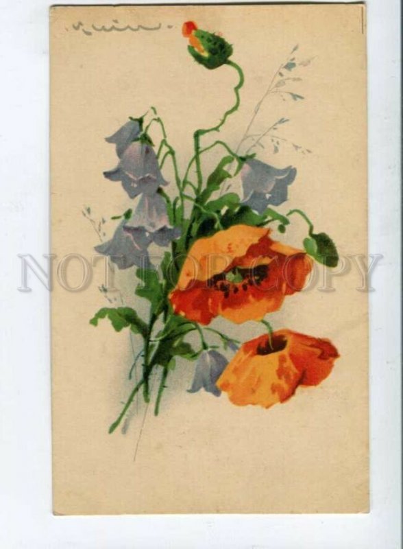 3120225 POPPY in Bouquet by C. KLEIN vintage WO #304 PC