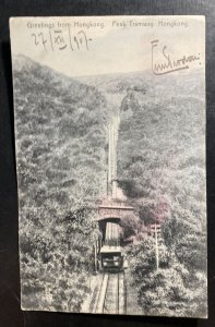 Mint Hong Kong Picture Postcard PPC Peak Tramway