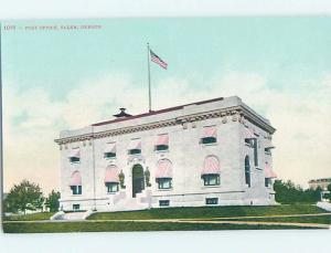 Unused Divided-Back POST OFFICE SCENE Salem Oregon OR d8821