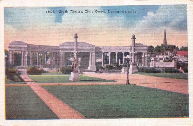 BR44246 Greek theatre civic center denver usa