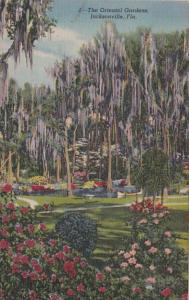 Florida Jacksonville The Oriental Gardens Curteich