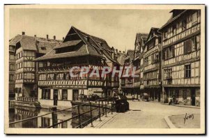 Old Postcard A corner Strasbourg Petite France