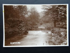 Derbyshire IN LATHKILL DALE - Old RP Postcard by K Ltd