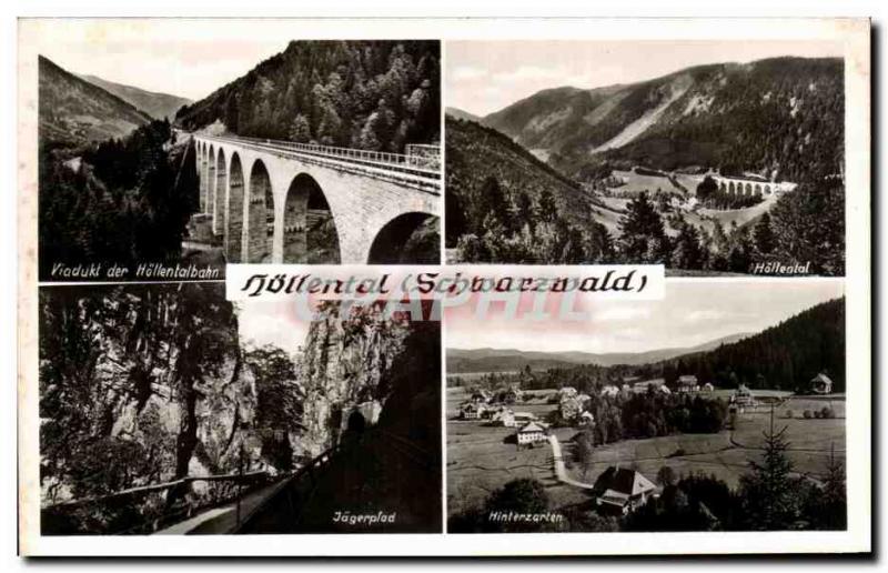 Postcard Old Viadukt Der Schwarzwald Höllentalbahn Hollental