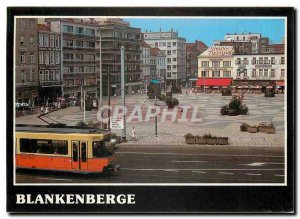 Modern Postcard Blankenberge Koning Leopold III full