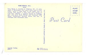 NC - Kure Beach. Street Scene ca 1964