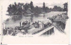 Thames at TAPLOW, Buckinghamshire, England, UK, 1900-10s; TUCK 2041