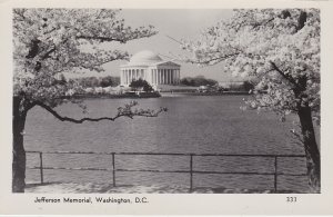 Washington D C The Jefferson Memorial Real Photo