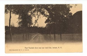 NH - Jackson. Moat Mountain from Road Near Golf Club ca 1907