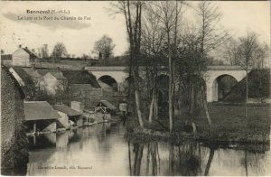 CPA BONNEVAL Le Loire et le Pont du Chemin de Fer (1201084)