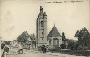 CPA NOGENT-le-ROTROU-Abside de l'Église St-Hilaire (28663)