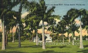 Park & Band Shell Delray Beach FL Unused