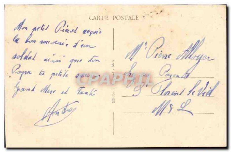 Metz Old Postcard Panorama