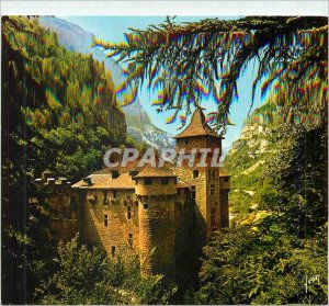 Old Post Card Gorges du Tarn (Lozere) Colors and Light of France Chateau de l...