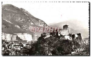 Old Postcard Lourdes Le Chateau Fort and the Pic du Jer